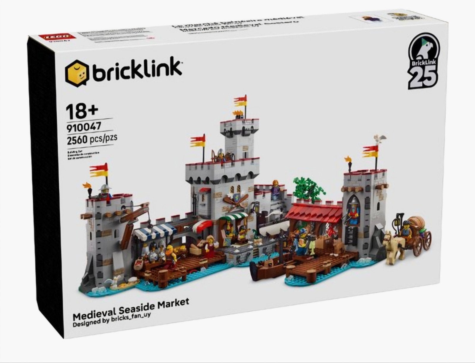 LEGO 910047 Medieval Seaside Market - Nieuw en Sealed, Lego, Nieuw, Ophalen of Verzenden, Castle