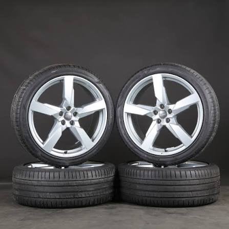 Audi Sport 21 inch wielen 5x112 SQ5 velgen, Auto-onderdelen, Ophalen, Gebruikt, 255 mm, Banden en Velgen