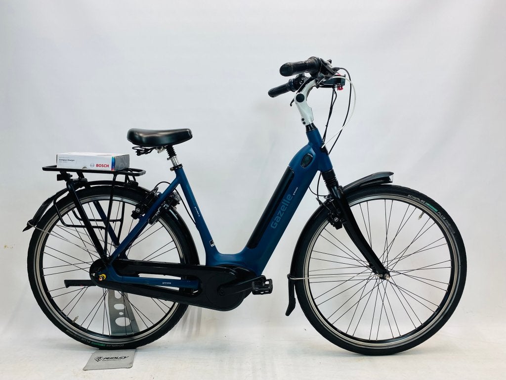 GAZELLE GrenobleC8 HMS Ebike damesfiets M-53cm – 500WH, Velgrem, Versnellingen, Ophalen of Verzenden, Gazelle