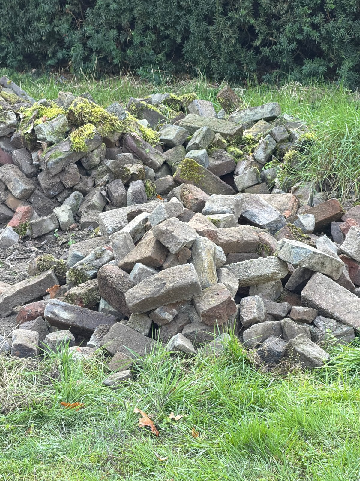 Originele oude waaltjes - ca. 7-8 m², Ophalen, Overige materialen, Gebruikt, Klinkers