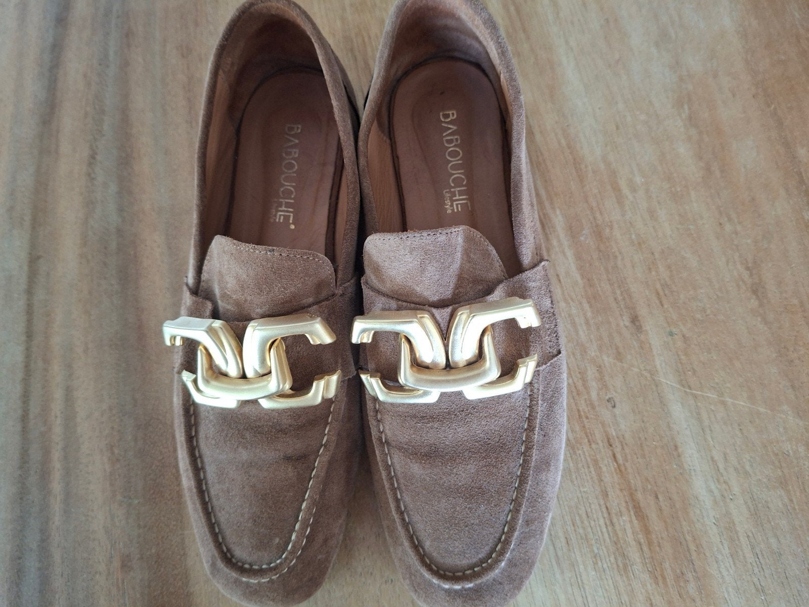 BABOUCHE maat 39 loafers dames, Bruin, Instappers, Nieuw, Ophalen of Verzenden