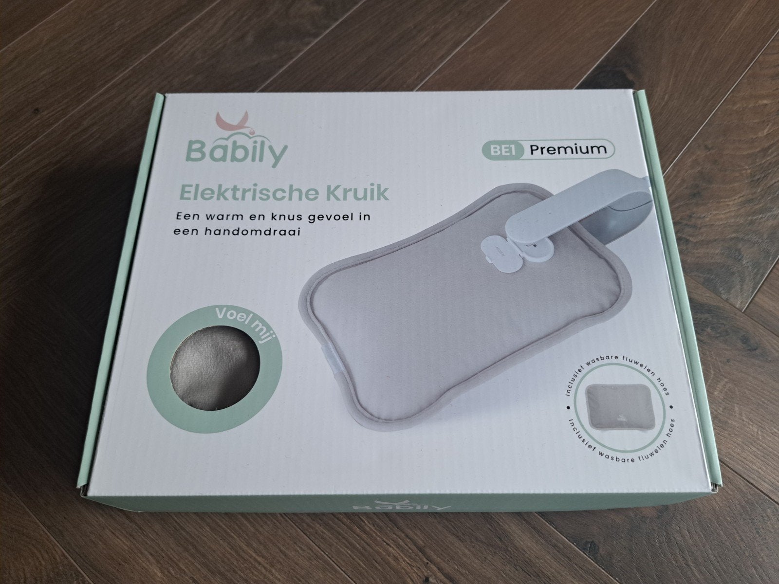 Babily Elektrische Kruik - Nieuw - Kleur beige, Ophalen of Verzenden, Nieuw