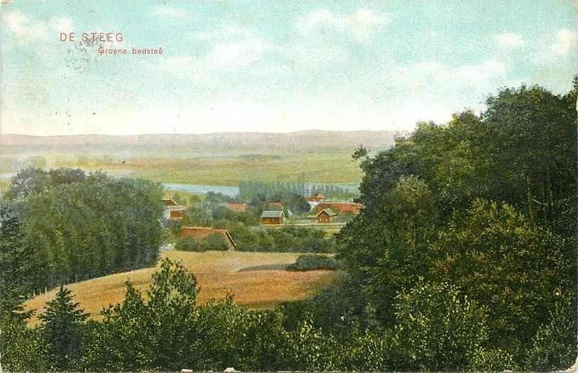 377-627-031 De Steeg Groene Bedstee, Verzenden, Voor 1920, Gelderland