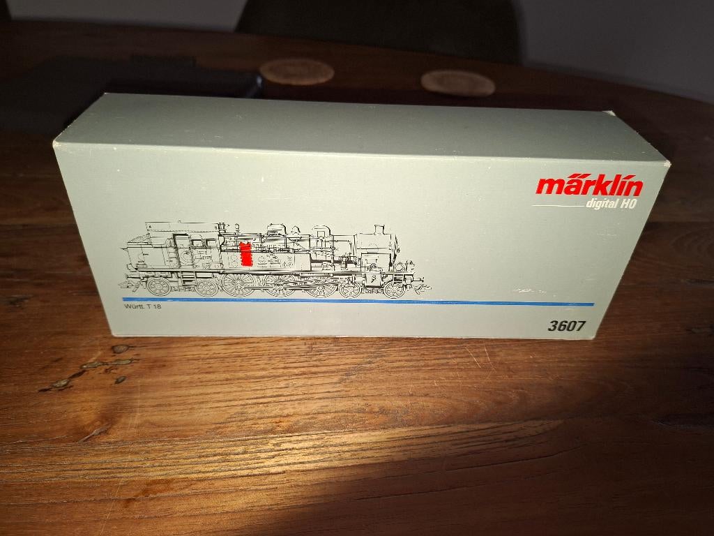 Marklin loc 3607, Hobby en Vrije tijd, Modeltreinen | H0, Wisselstroom, Locomotief, Ophalen of Verzenden, Zo goed als nieuw