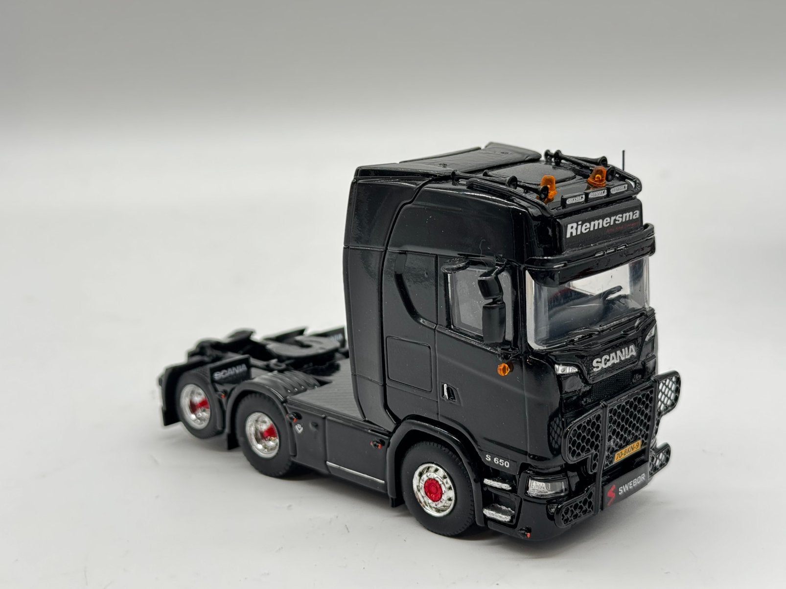 WSI SCANIA S HIGHLINE RIEMERSMA, Hobby en Vrije tijd, Modelauto's | 1:50, ., Ophalen of Verzenden, Zo goed als nieuw, .