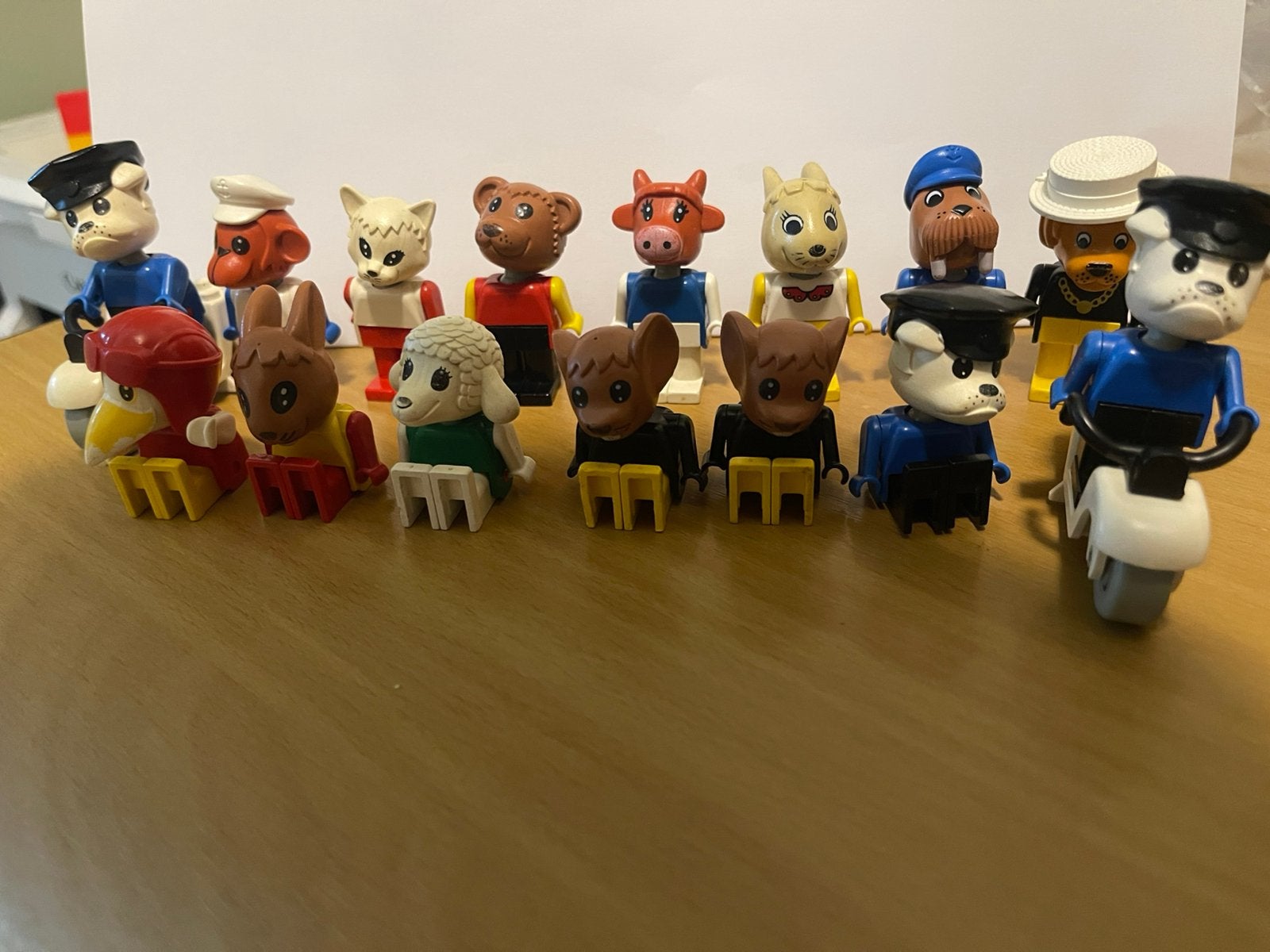 Fabuland poppetjes, Ophalen, Zo goed als nieuw
