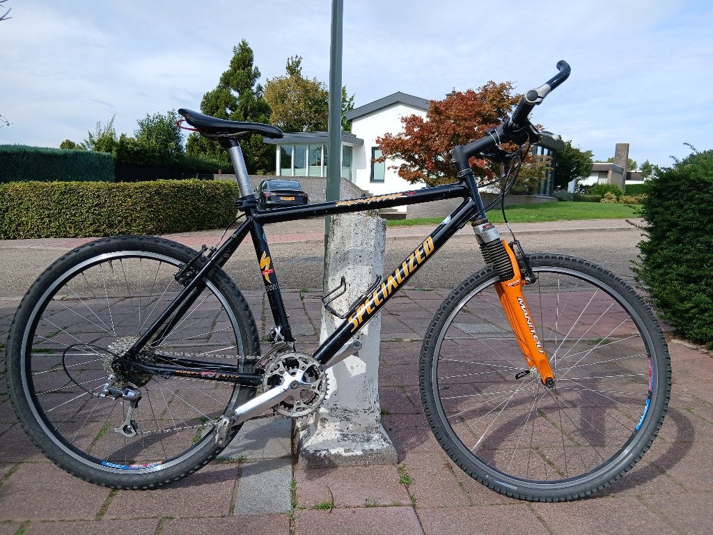 Specialized Mountainbike - Vintage MTB met Manitou voorvork, Gebruikt, Hardtail, 53 tot 57 cm, Ophalen