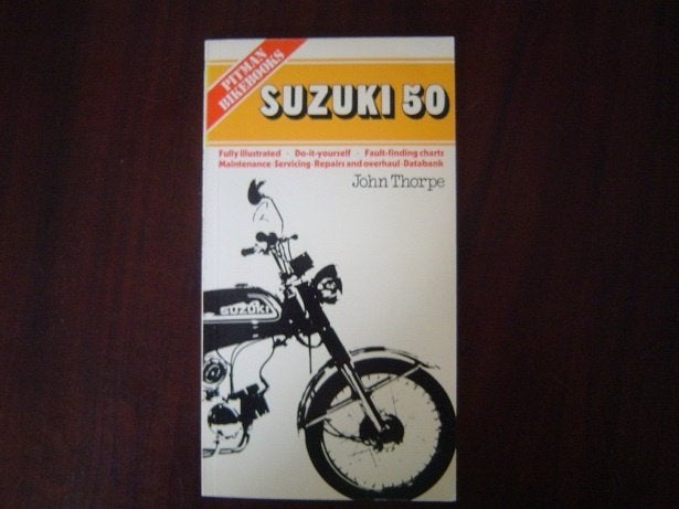 Suzuki A50 AS50 AC50 TS50 maintenance service manual Thorpe, Fietsen en Brommers, Ophalen of Verzenden, Gebruikt