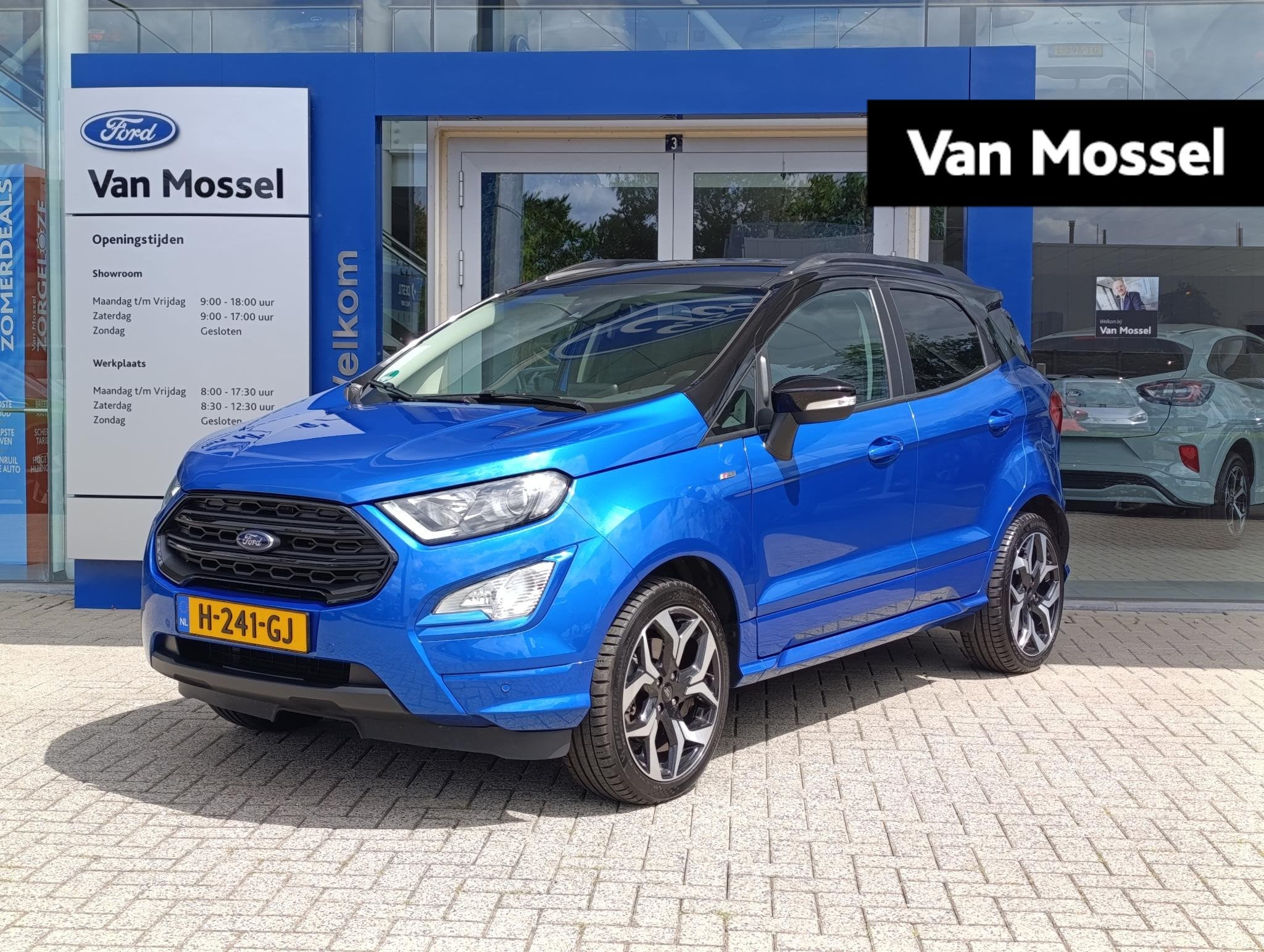 Ford EcoSport 1.0 EcoBoost ST-Line | Stoel/stuur voorruitver, Auto's, 12 maanden, 125 pk, Gebruikt, Euro 6