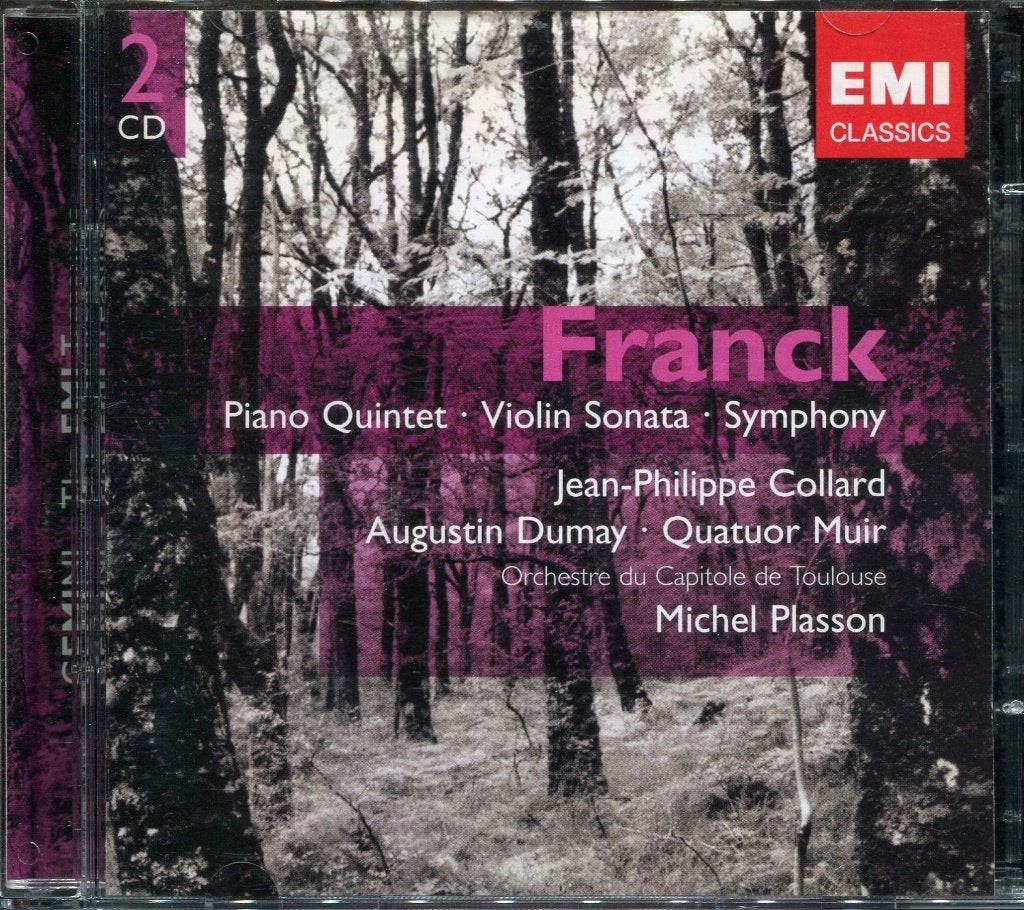 César Franck Piano Quintet, Violin Sonata , Symphony  2 cd, Ophalen of Verzenden, Classicisme, Zo goed als nieuw, Overige typen