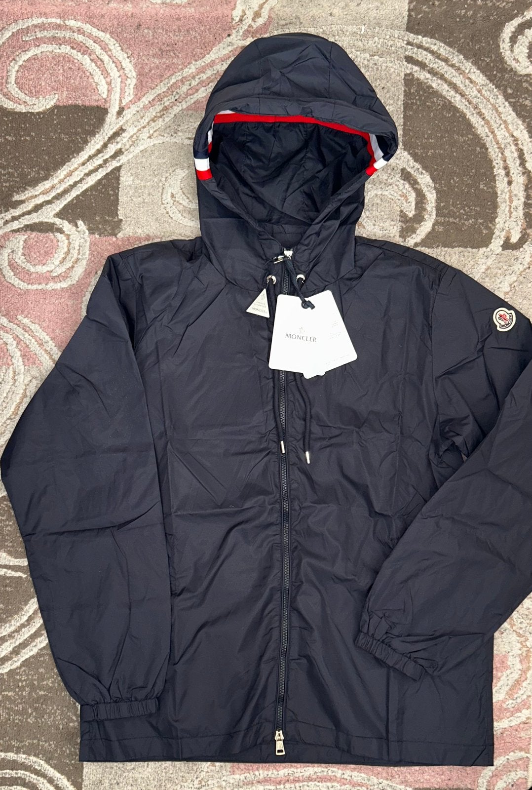 Zomerjas moncler grimpeurs maat M nieuw donkerblauw, Ophalen of Verzenden, Zo goed als nieuw, Blauw