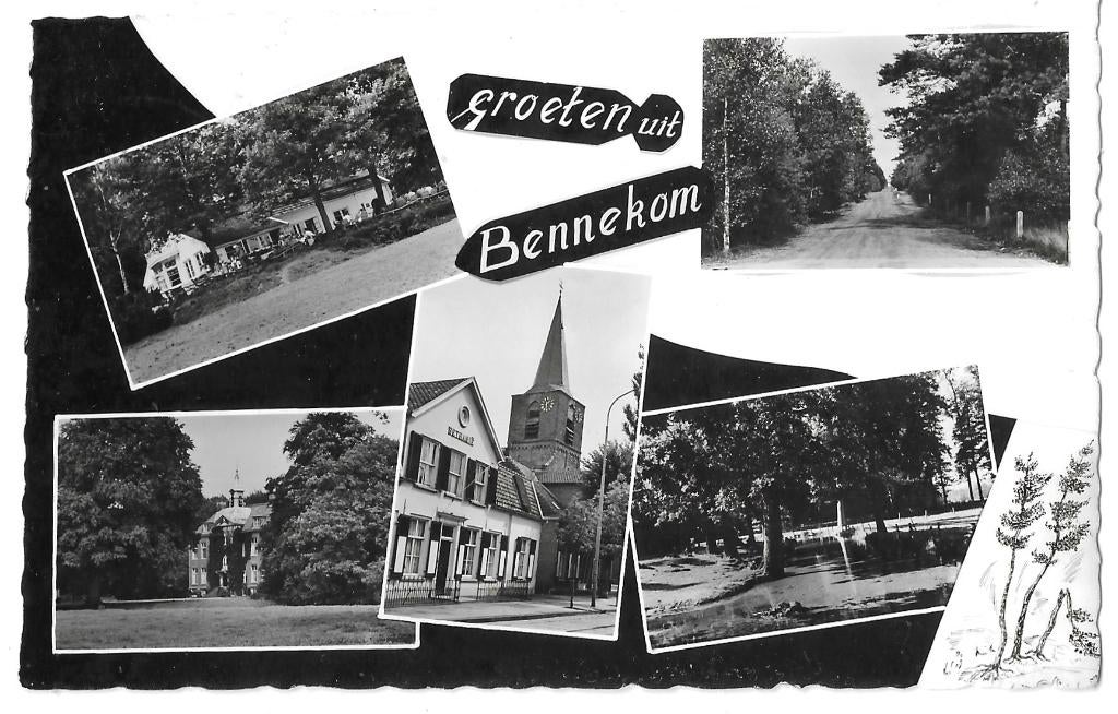 AK Bennekom - Groeten uit... Ziekenhuis Bethanië, Verzenden, 1960 tot 1980, Gelopen, Gelderland