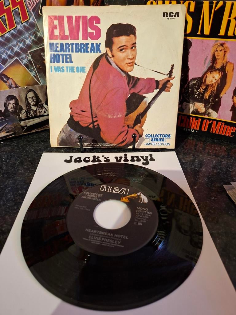 Elvis Presley - Heartbreak Hotel 1977, Ophalen of Verzenden, Zo goed als nieuw, Overige formaten
