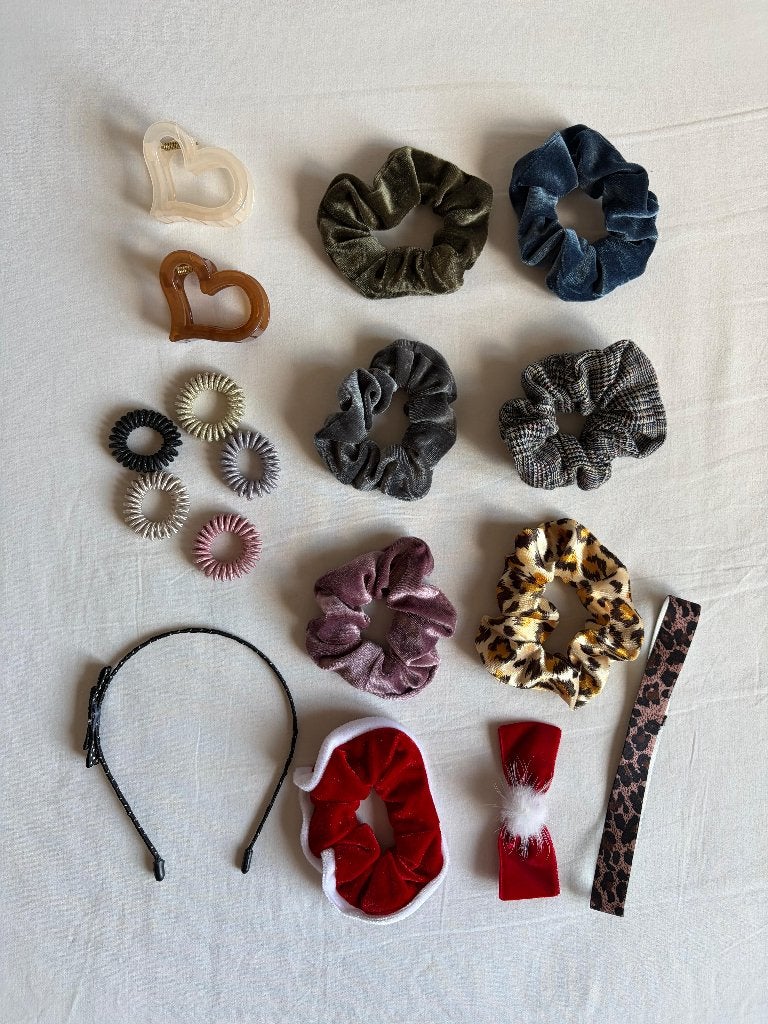 Pakketje met haaraccessoires, Ophalen of Verzenden, Zo goed als nieuw, Overige typen
