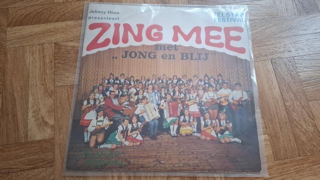 LP - Jong En Blij ‎– Zing Mee Met "Jong En Blij" (Telstar), Ophalen of Verzenden, Gebruikt, 12 inch, Levenslied of Smartlap