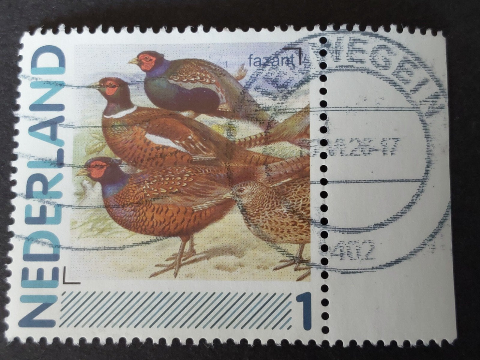 Nederland - Persoonlijke Zegel - Fazant, Ophalen