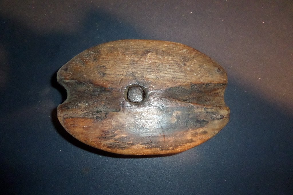 Scheepskatrol van hout - 19e tot begin 20e eeuw - €35,=, Ophalen