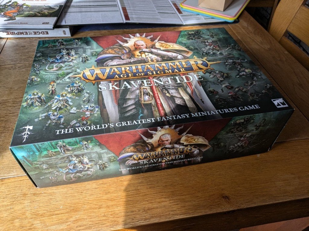 Warhammer age of Sigmar Stormcast Eternals, Ophalen of Verzenden, Gebruikt, Warhammer, Figuurtje(s)
