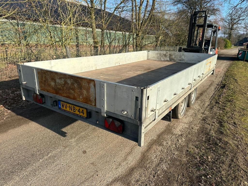 Aanhangwagen met kenteken, bak 400/200, 3000 kg, Ophalen of Verzenden, Zo goed als nieuw