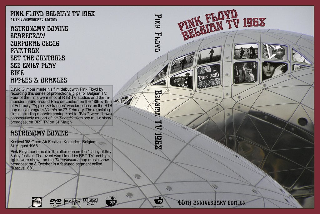 Pink Floyd Live Belgian TV 1968, Alle leeftijden, Verzenden, Nieuw in verpakking, Concert