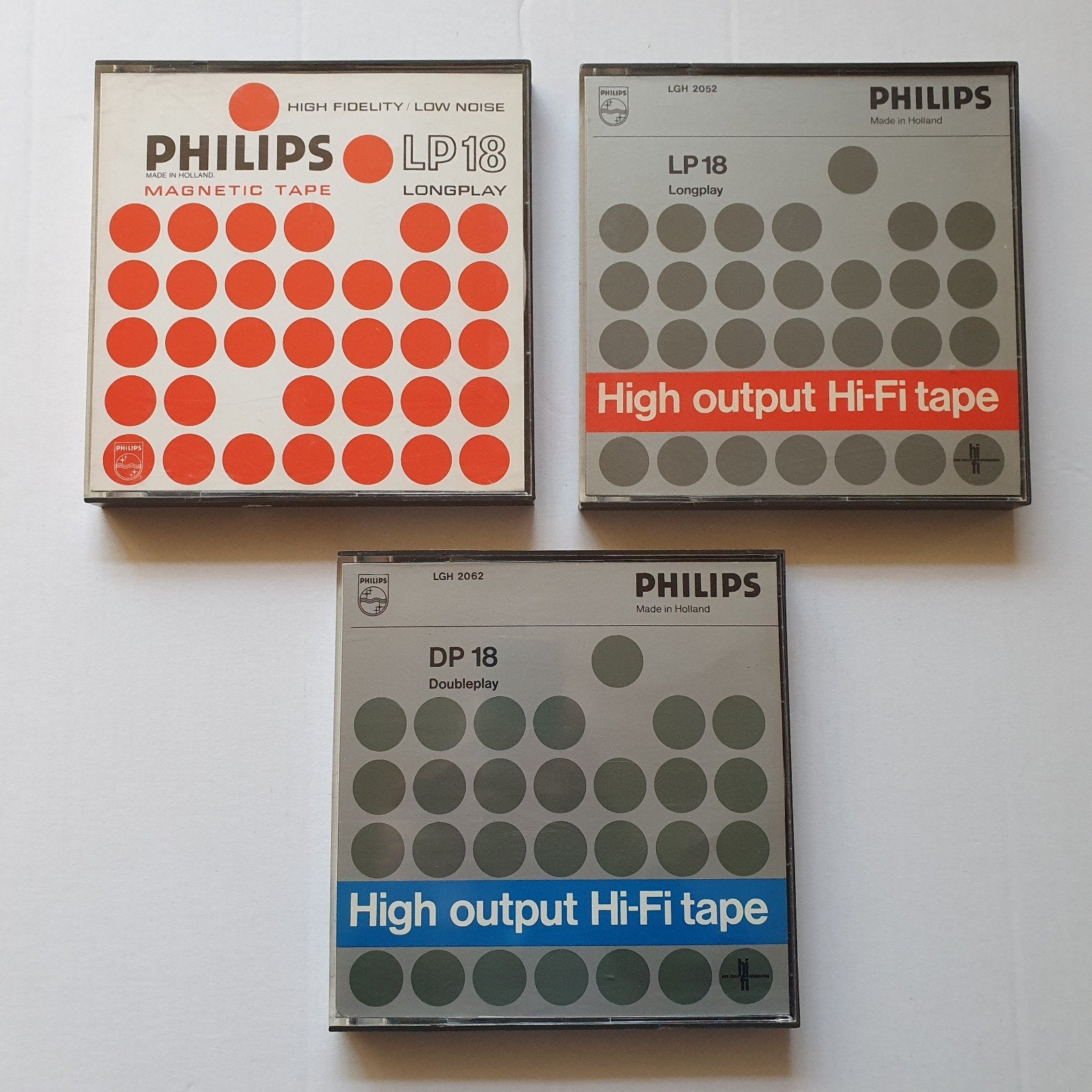 3 Philips taperecorder banden, Audio, Tv en Foto, Ophalen of Verzenden