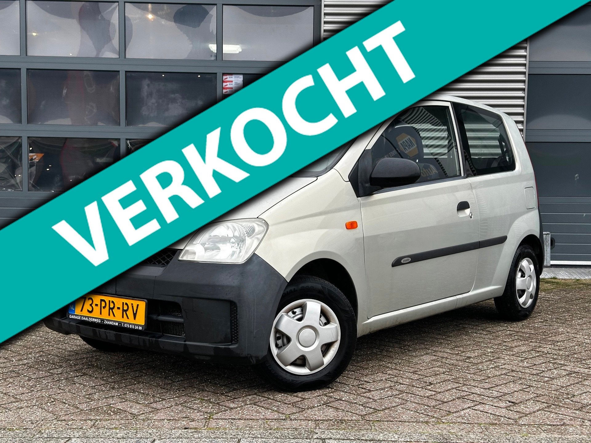 Daihatsu Cuore 1.0-12V Kyoto | NAP | APK, Voorwielaandrijving, Stof, Zwart, 18 €/maand