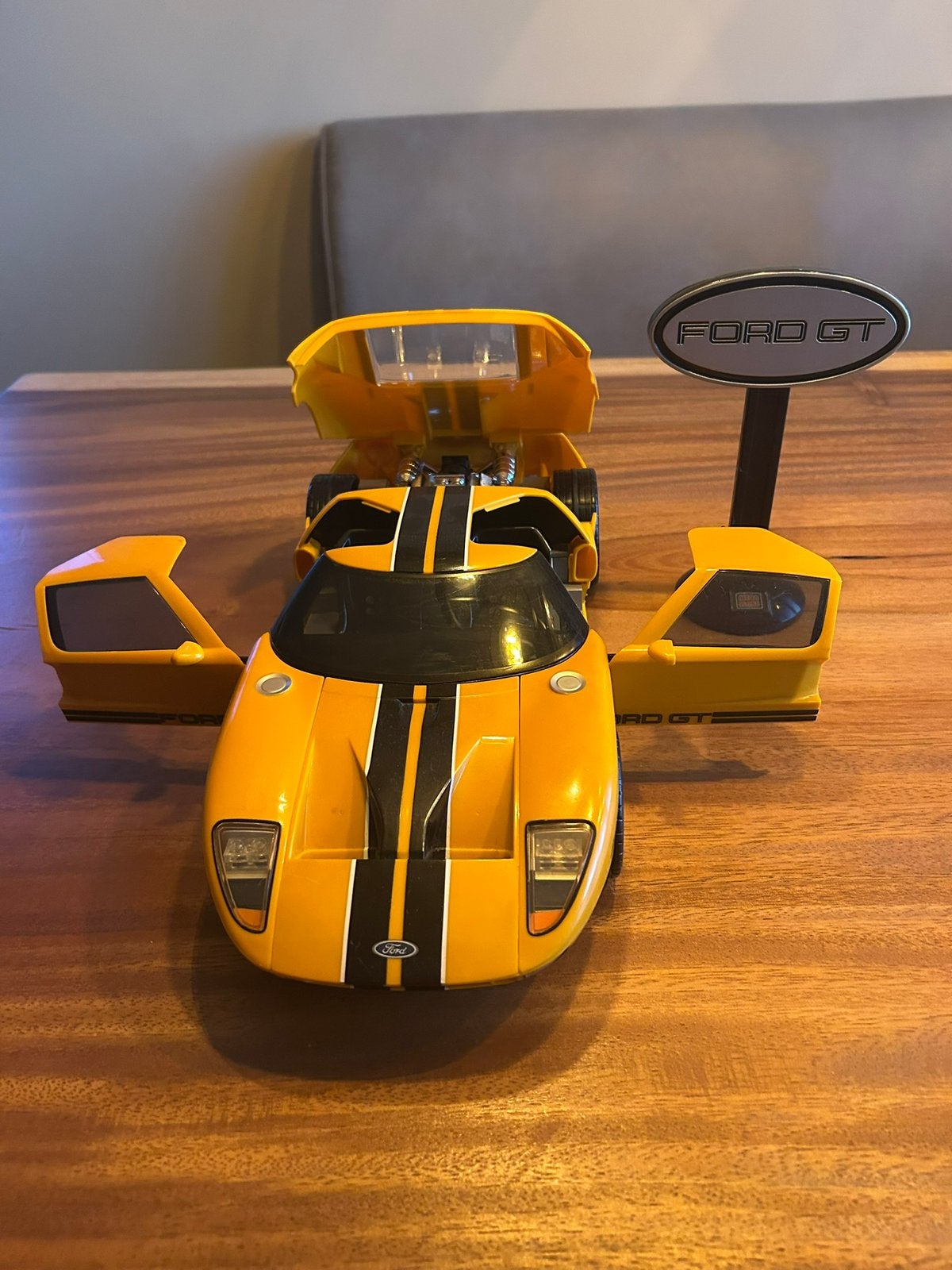 Mega blocks/lego ford gt40 compleet, Ophalen of Verzenden, Zo goed als nieuw, Complete set