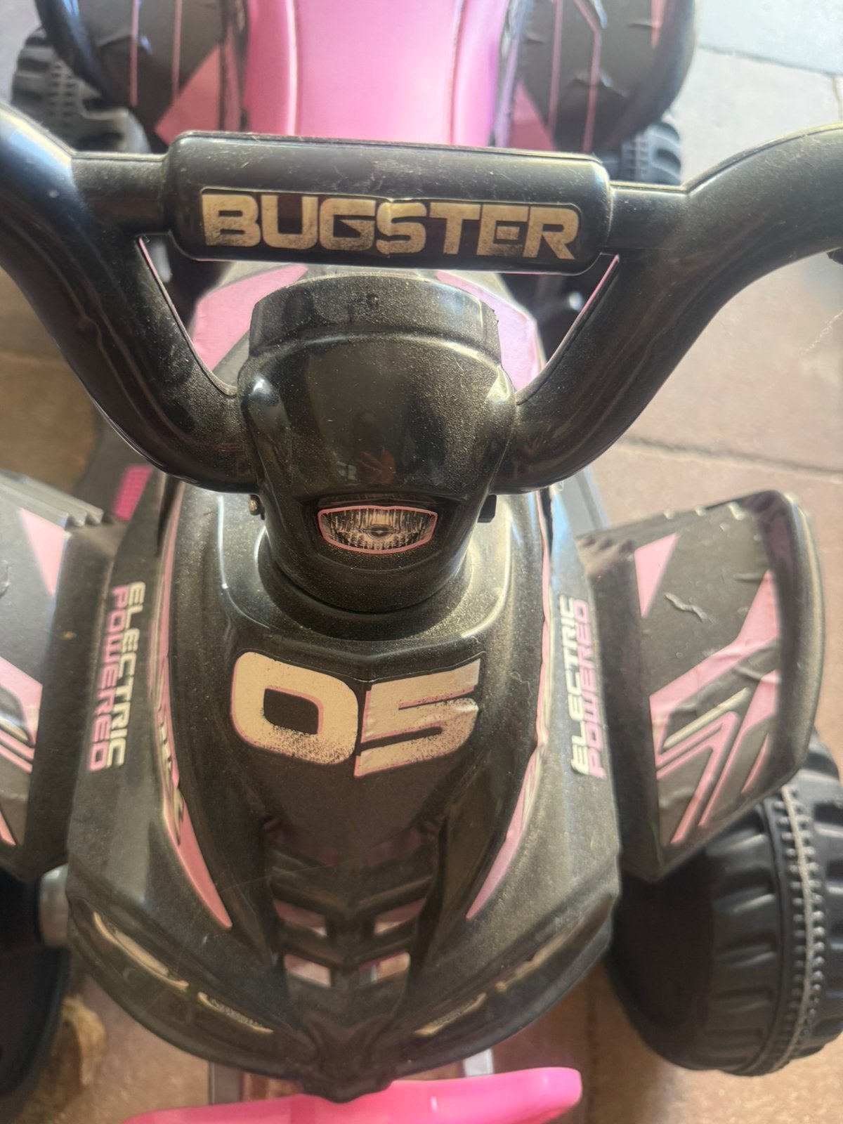 Elektrische quad, Ophalen, Gebruikt