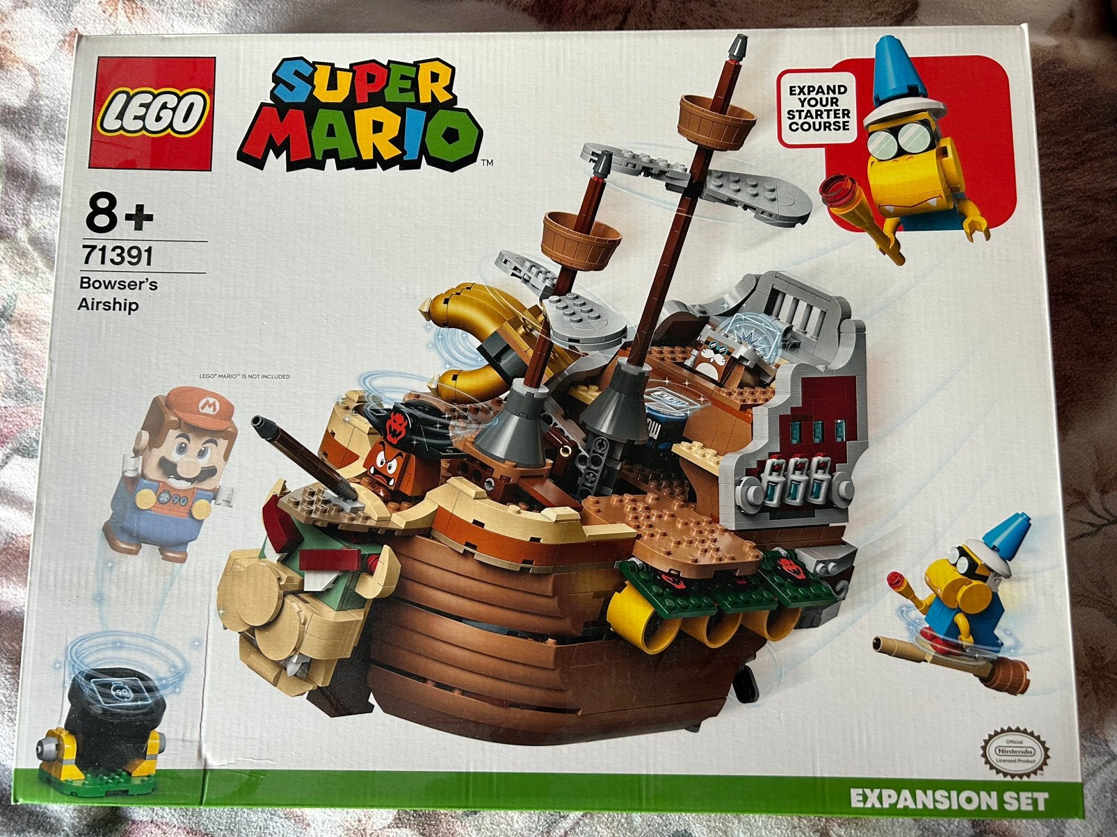 Lego Super Mario “Bowser’s airship” 71391, Ophalen, Overige thema's, Lego, Nieuw
