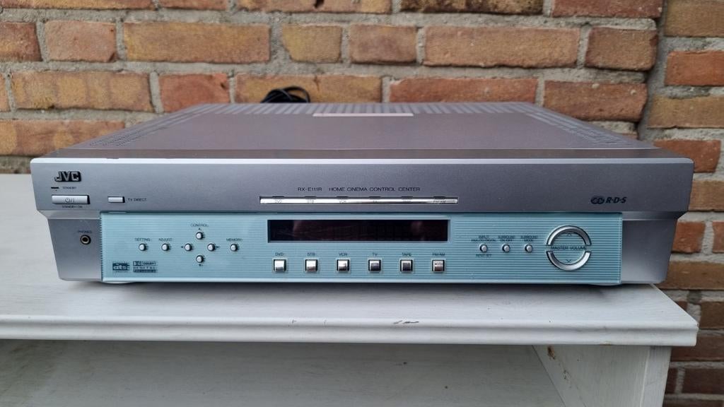 JVC RX-E111R AV-receiver - 5.1 Home Cinema Control Center, Gebruikt, JVC, Ophalen of Verzenden, 60 tot 120 watt