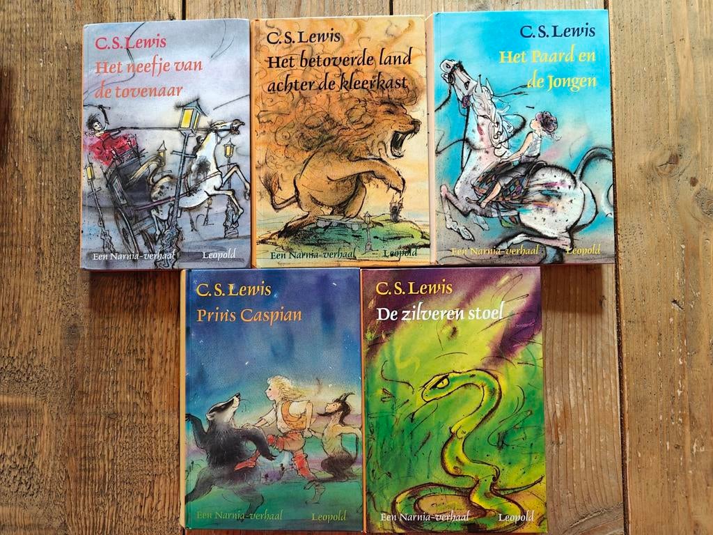 5 Delen van de serie: De Kronieken van Narnia., Ophalen of Verzenden