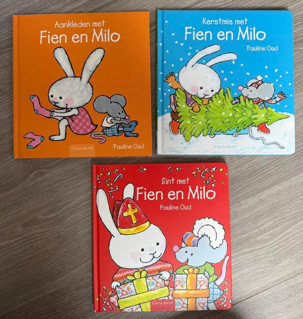 Pauline Oud, Fien en Milo 3x, Ophalen of Verzenden, Zo goed als nieuw