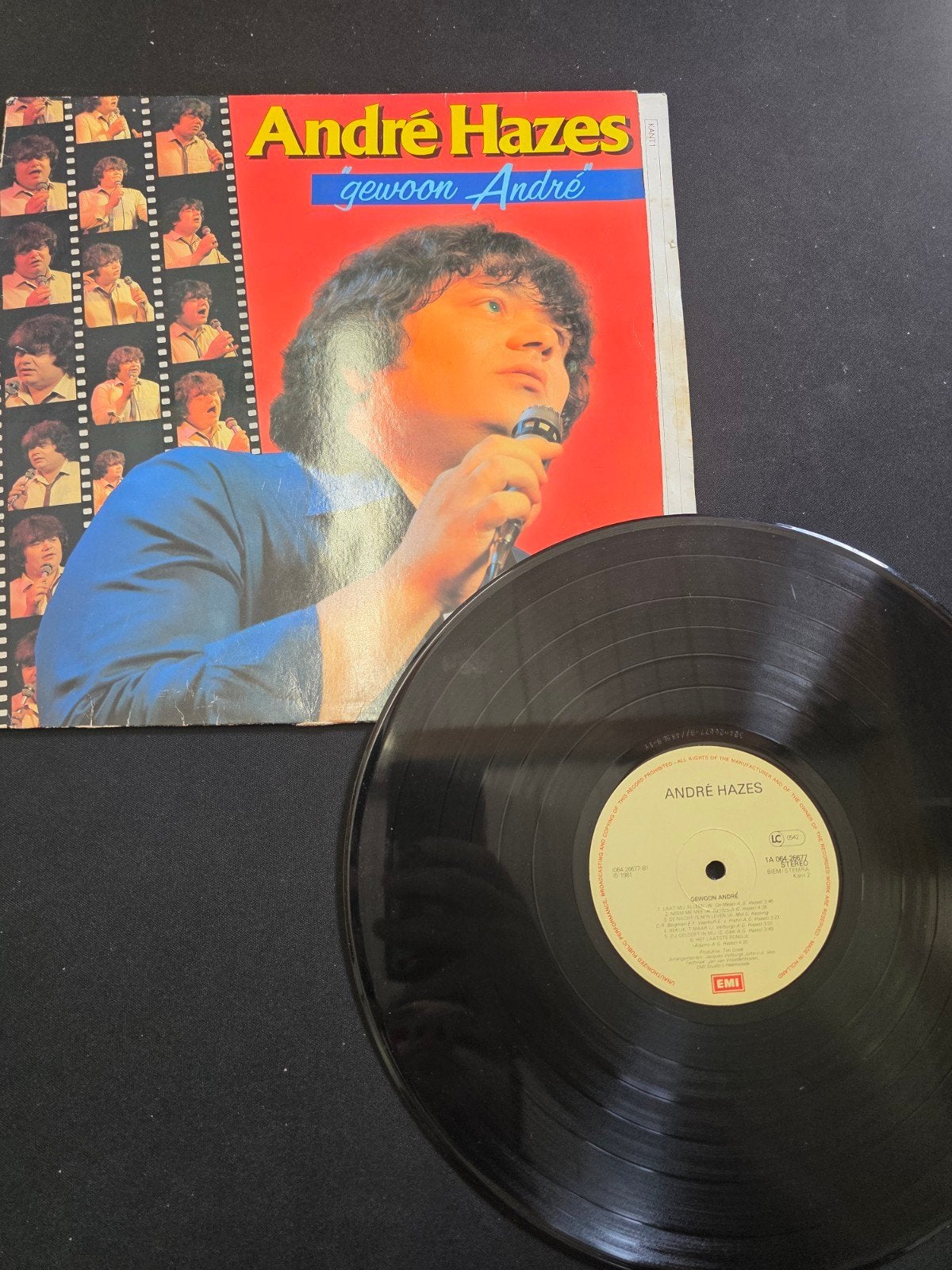 André Hazes - Gewoon André, LP, Gebruikt, Ophalen of Verzenden, Levenslied of Smartlap