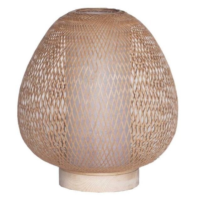 Ay Illuminate Twiggy Egg tafellamp bamboe - ø30x35cm, Ophalen, Nieuw, Hout, Minder dan 50 cm