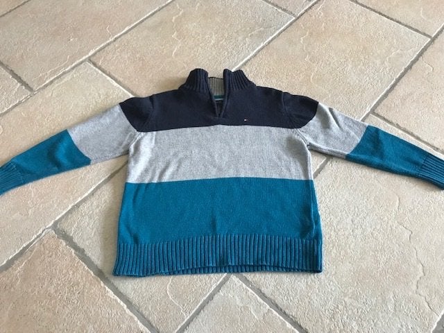 Tommy Hilfiger dikke trui maat 122/128 ( maat 6), Ophalen of Verzenden, Gebruikt, Jongen of Meisje, Trui of Vest