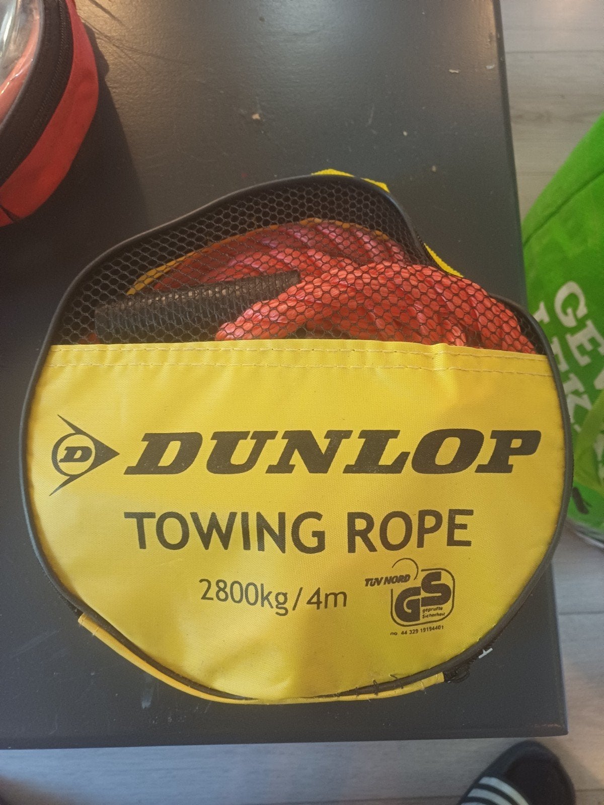 Dunlop Sleepkabel 2800kg/4m, Ophalen, Zo goed als nieuw