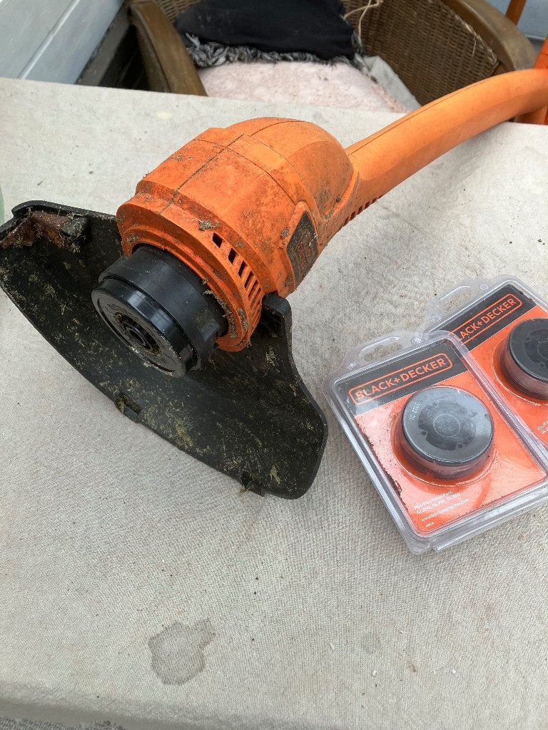 Grastrimmer Black+Decker, Tuin en Terras, Grastrimmers, Ophalen, Gebruikt, Elektrisch, Black & Decker