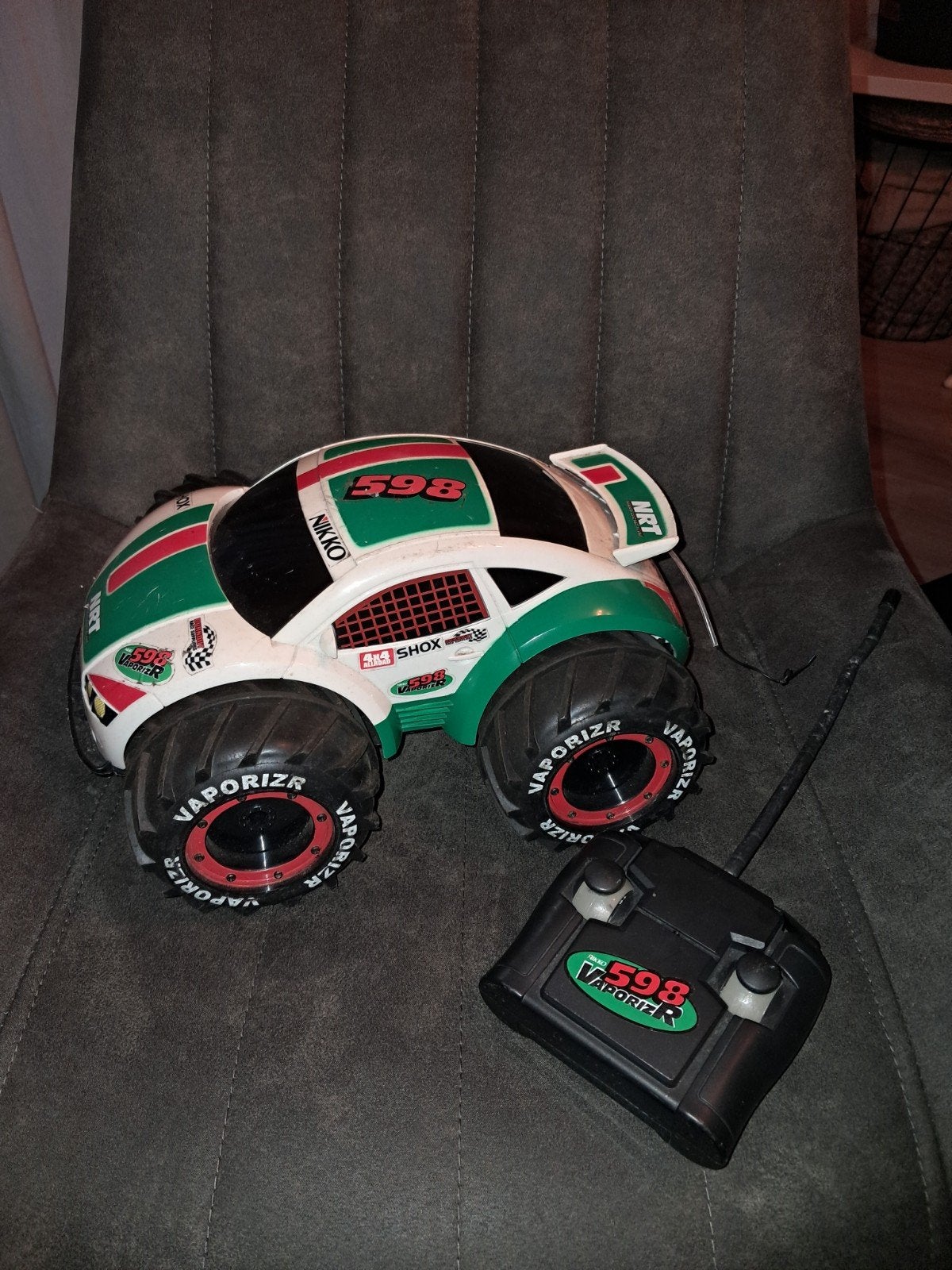 Nikko 598 Vaporizr RC Raceauto - Ongetest, Ophalen of Verzenden, Gebruikt, Afstandsbediening