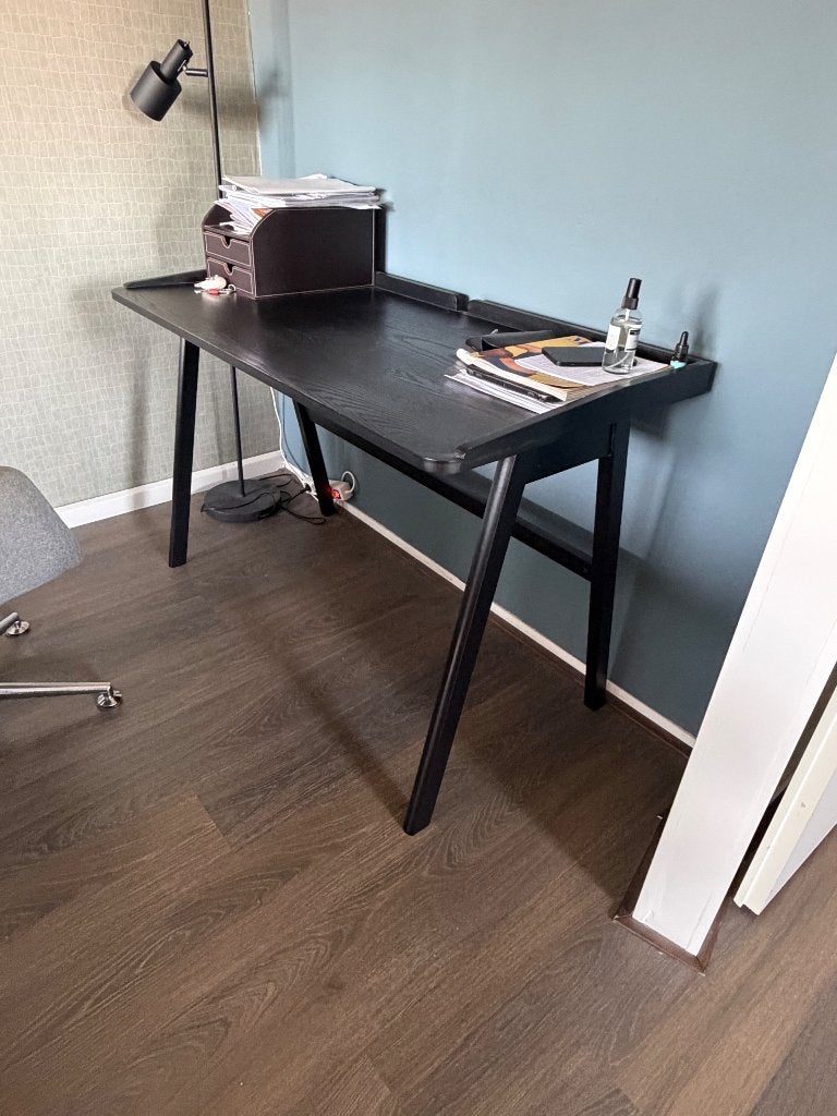 Bureau, Ophalen, 120 cm, Hout, Zo goed als nieuw