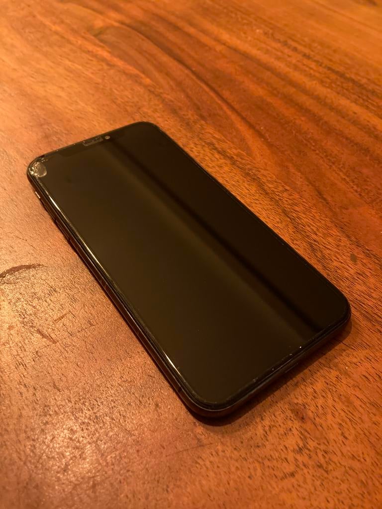 Iphone X | zwart | beschadigd | telefoon, Telecommunicatie, Mobiele telefoons | Apple iPhone, Gebruikt, Zwart, IPhone X, Zonder simlock