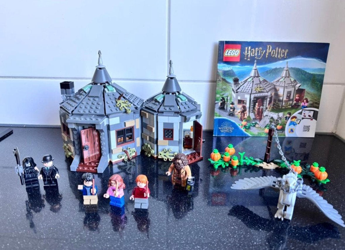 LEGO Harry Potter 75947 Hagrids Hut, Scheurbeks ontsnapping, Kinderen en Baby's, Ophalen of Verzenden, Zo goed als nieuw