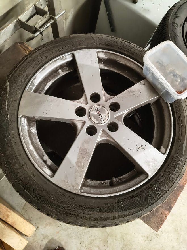 winterbanden vredenstein 4 stuks incl. licht metalen velgen, Auto-onderdelen, Banden en Velgen, Ophalen, Gebruikt, 16 inch, Winterbanden