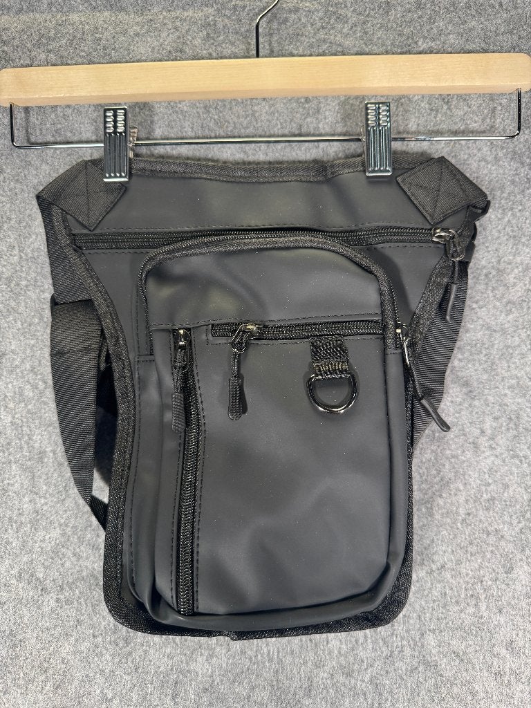 Multi-Pocket Leg Bag / Thigh Bag Black, Verzenden, Zo goed als nieuw, Zwart, Overige typen