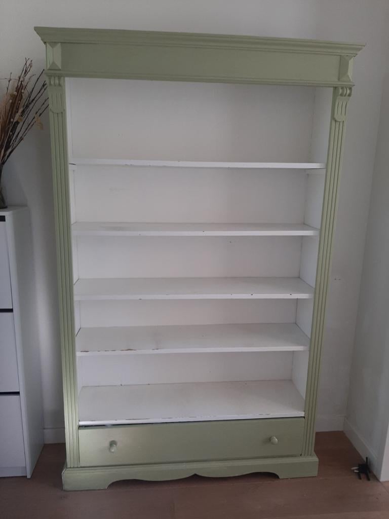 Grenen Servies- of Boekenkast - Opknapper, Huis en Inrichting, Ophalen
