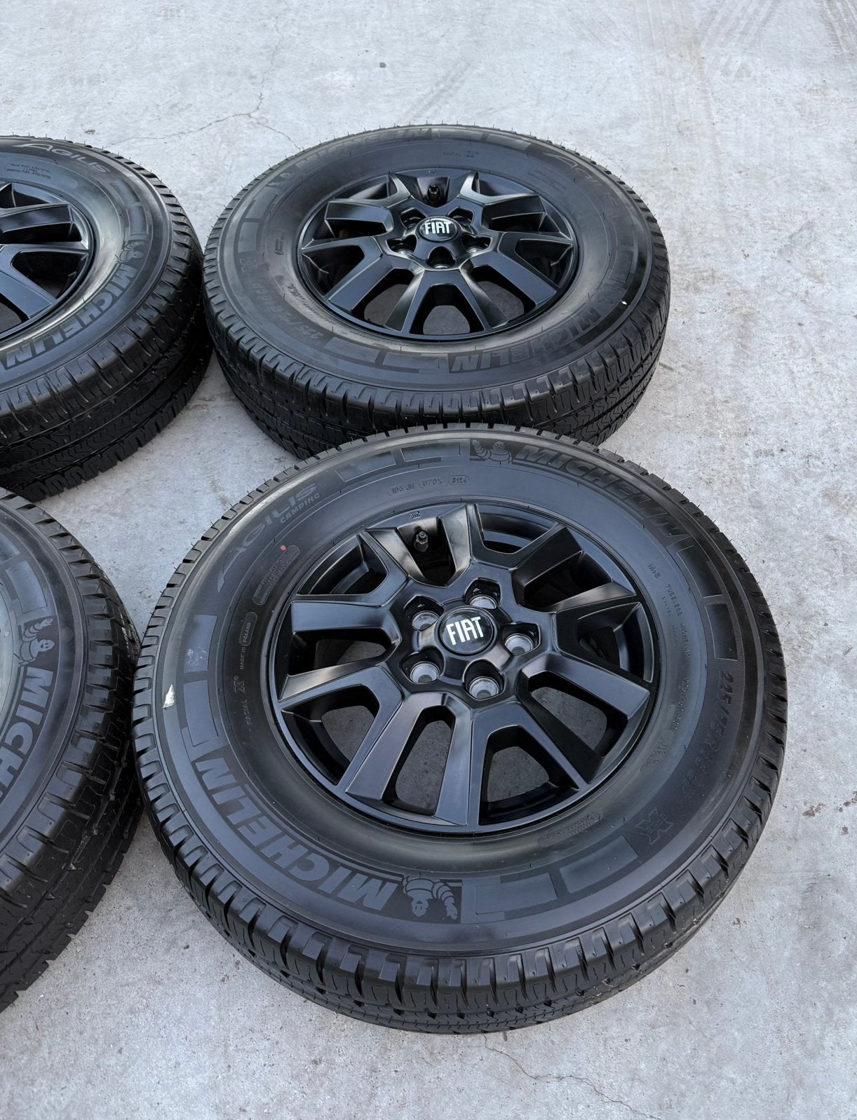 Originele Fiat Ducato velgen Michelin Agilis Camping M+S, Bestelwagen, 16 inch, Banden en Velgen, Nieuw