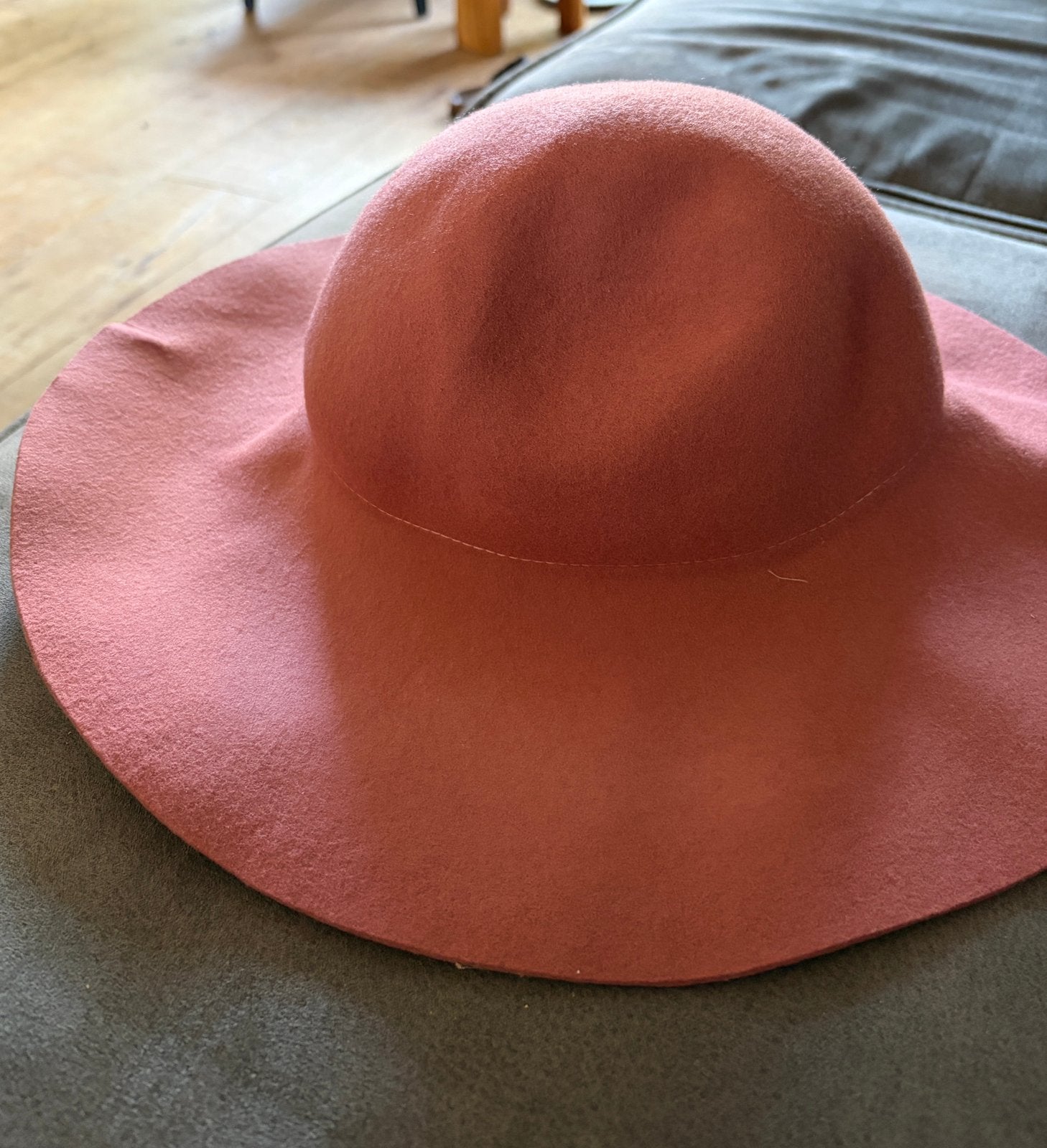 Vilten hoed, Ophalen of Verzenden, Zo goed als nieuw, 56 of 57 cm (M, 7 of 7⅛ inch)