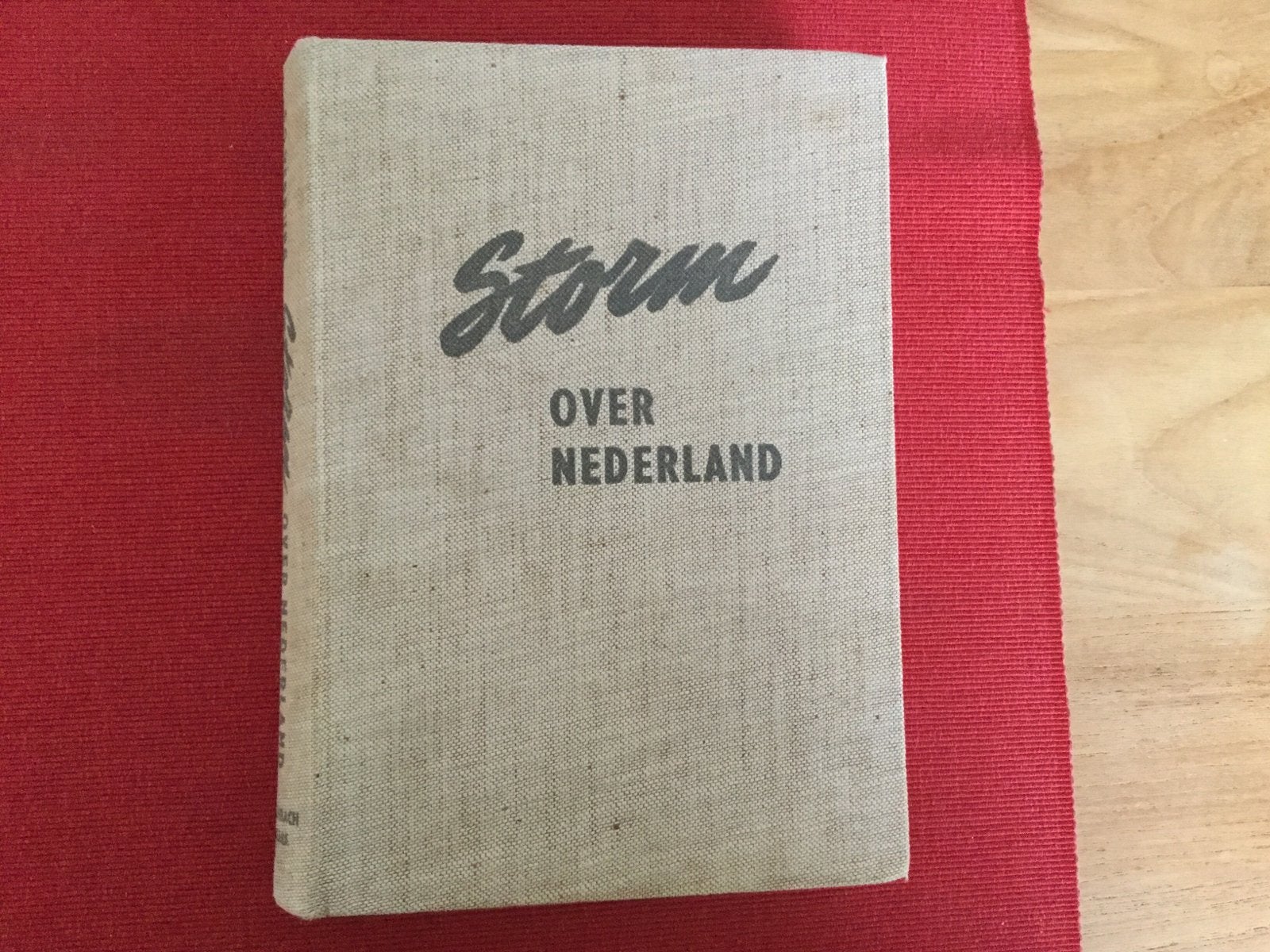 Go Verburg, Storm over Nederland/koopje, Ophalen of Verzenden, 20e eeuw of later, Gelezen