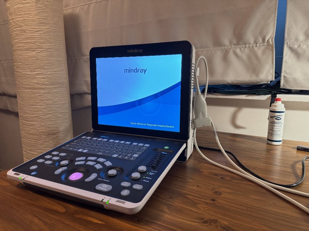 echografie toestel: Mindray DP-50 Expert, Ophalen, Zo goed als nieuw