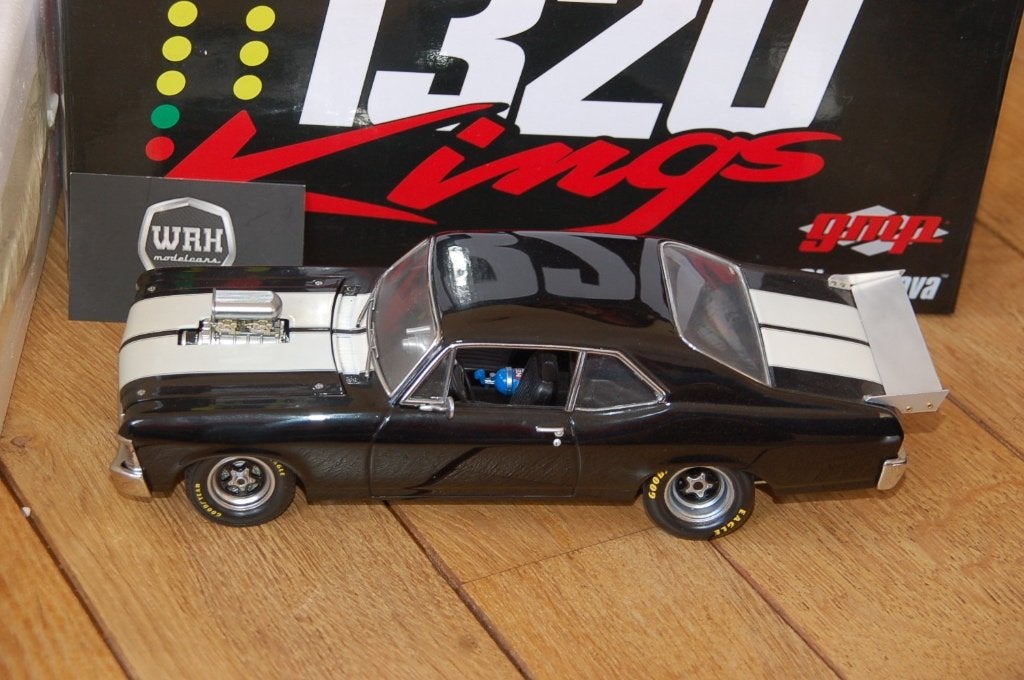 1:18 CHEVY NOVA KINGS 1320 GMP diecast WRH, Hobby en Vrije tijd, Verzenden, Zo goed als nieuw, Auto, Overige merken