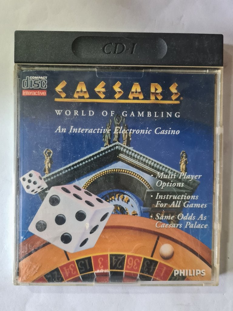 CAESARS world of gambling philips CDI, Gebruikt, 1 speler, Ophalen of Verzenden, Vanaf 3 jaar